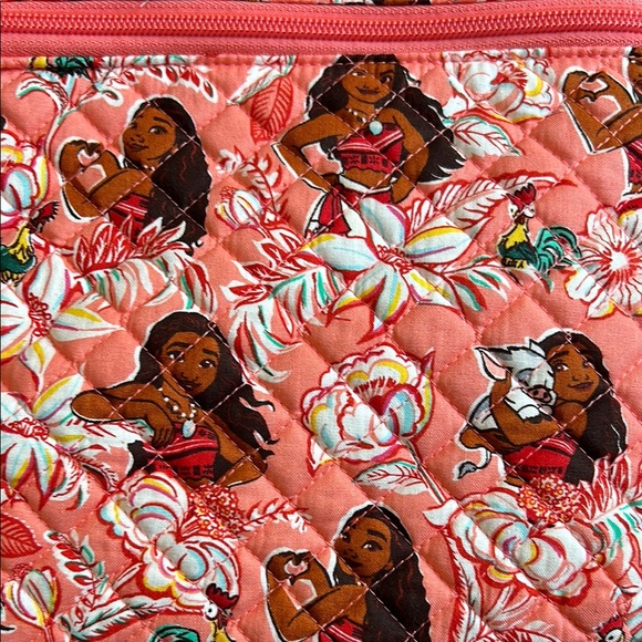 Vera Bradley Moana Pink Crossbody Bag with Quilted Design - Picture 8 of 8